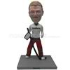 Personalized custom hockey athlete bobbleheads