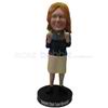 Custom teacher bobble head