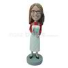 Custom Mom in cooking bobbleheads