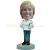 Custom female coach bobble heads