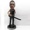 Custom guitar player bobblehead