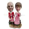 Custom Special wedding cake bobbleheads