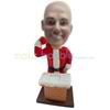 Personalized custom Santa Claus bobblehead doll