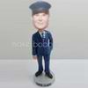 Personalized custom police man bobbleheads