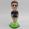 Personalized custom Baseball fans bobblehead