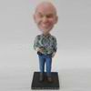 Personalized custom man with blue jeans bobbleheads