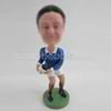 Personalized custom Rugby bobble heads