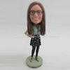 Personalized custom Wave point Skirt bobbleheads