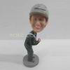 Personalized custom worker bobble heads