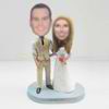 Customized happiness wedding cake bobblehead