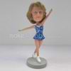 Personalized custom Figure Skating bobble heads