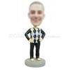 Custom Leisure Sweaters man bobbleheads