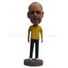 Custom yellow t-shirt bobbleheads