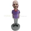 Custom Leisure man bobblehead doll