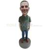 Custom Leisure man bobblehead dolls