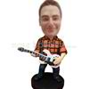 Personalized guitar bobbleheads