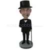 Custom Gentleman bobbleheads