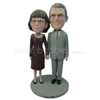 Custom Dad and Mom bobbleheads