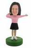 Custom dancing girl Bobblehead