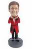 Custom male magician bobbleheads