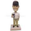 Bobbleheads custom casual man with a cup of Guinness black beer