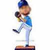 Personalized custom man ready to throw bobblehead