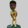 Personalized custom golf clubs in hand man bobblehead