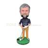 Green ground base bobble head doll with high quality 