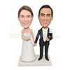 Happy wedding bobble head doll