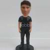 Black clothes bobble heads