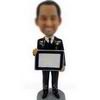 Design personalized cusotm bobble heads of man