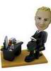 Businessman in Office Bobblehead