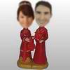 Chinese classical wedding bobblehead