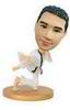 Taekwondo athletes bobble head doll