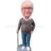 Crutch  bobble head doll