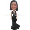 Custom evening party clothing bobbleheads