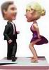 Personalize Couple bobblehead  - in the dance