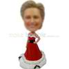 Custom Santa Claus bobble heads