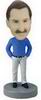 Boss bobblehead with dark blue shirt