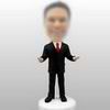 Humorous Businessman Cardholder bobblehead