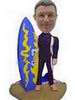 Male bobble head doll - Surfing