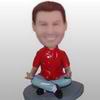 Men bobble head doll  sitting on the base