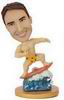 Surfing bobble head doll