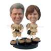 Personalized custom Happiness couple bobble heads