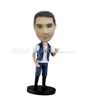 Personalized custom jeans man bobbleheads