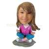 Custom made Meditation bobbleheads