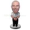 Personalized custom police bobblehead