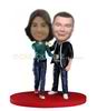 Personalized custom sweet lover bobble heads