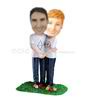 Personalized custom sweet lover bobblehead