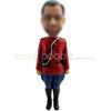 Personalized military personnel bobbleheads